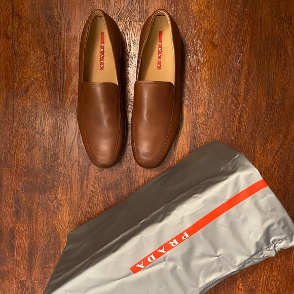 Prada Mens Brown Loafer’s - Picture 2 of 3